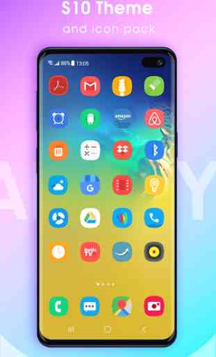 S10 Launcher One UI - Launcher for Galaxy Theme 4