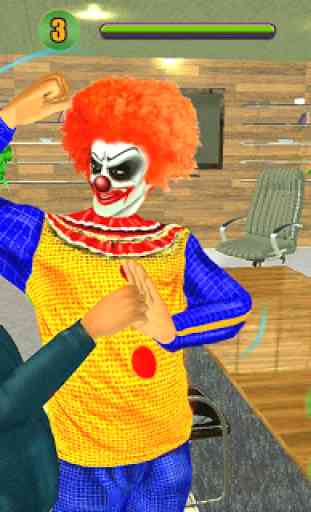 Simulateur d'attaque de clown effrayant: crime 3