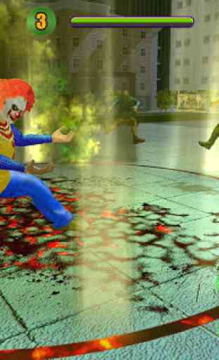 Simulateur d'attaque de clown effrayant: crime 4