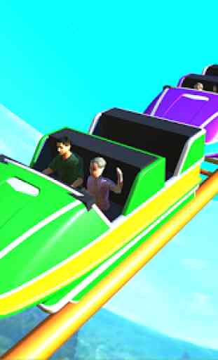 Super Roller Coaster Tourist Fun Park 4
