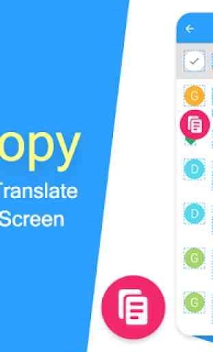 Textcopy- Copy,Paste, Translate anything on screen 1