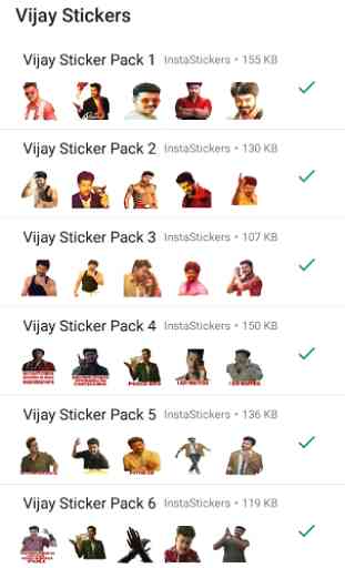 Thalapathy Vijay Stickers for  WhatsApp 1