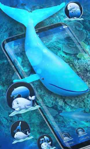 Thème 3D Blue Whale Simulator 1