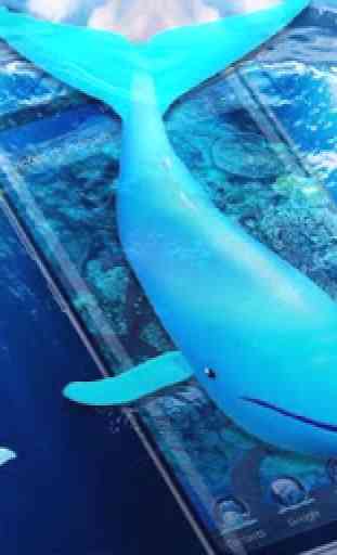Thème 3D Blue Whale Simulator 4