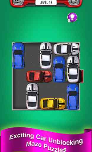 Unblock Parking Car puzzle 3