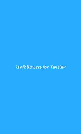 Unfollowers for Twitter - unfollow 1