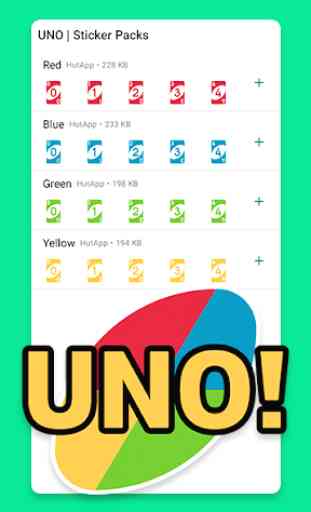 UNO Stickers for Chat WAStickerApps 1