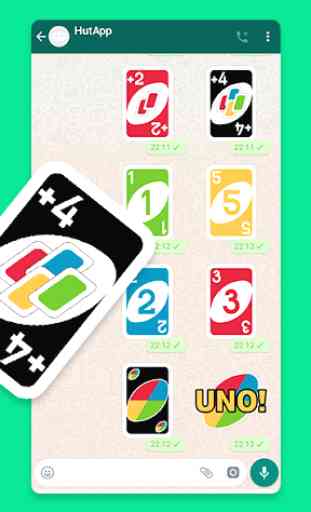 UNO Stickers for Chat WAStickerApps 2