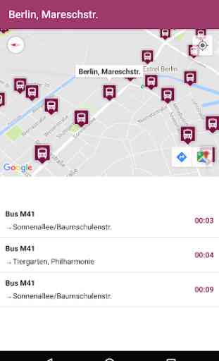 VBB: Fahrplan der öffentlichen Verkehrsmittel bahn 2