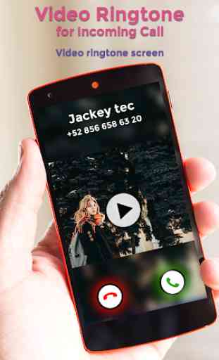 Video Ringtone for Incoming Call 3