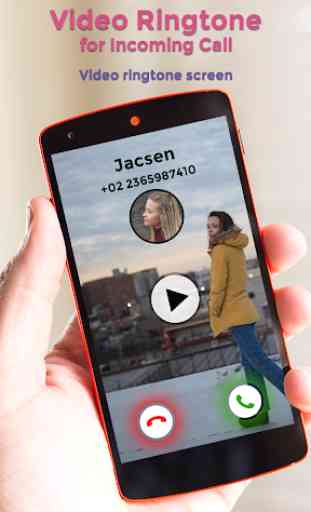 Video Ringtone for Incoming Call 4