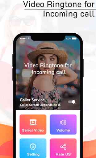 Video Ringtone for Incoming Call: Video Caller ID 3