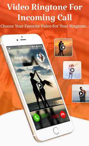 Video Ringtone for Incoming Call: Video Caller ID 1