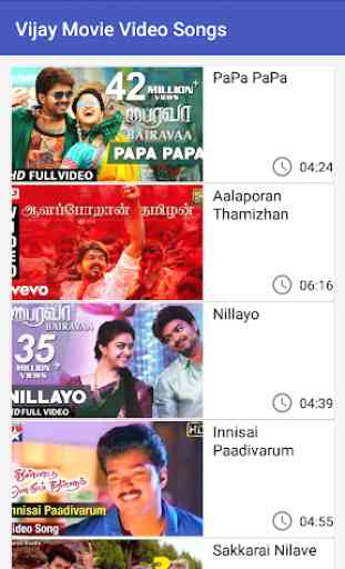 Vijay Movies Video Songs 1