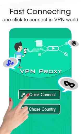 VPN Maître du bouclier proxy HotSpot VPN sécurisé 1