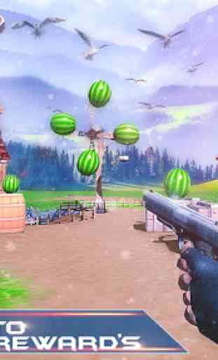 Watermelon Shooter: Jeux de tir aux fruits  2018 2