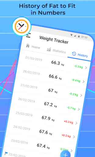 Weight Tracker: BMI Calculator for Weight Loss 3