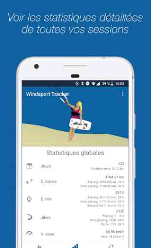 WindsportTracker - GPS Windsurf & Kitesurf 2