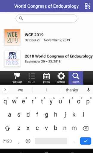 World Congress of Endourology 2