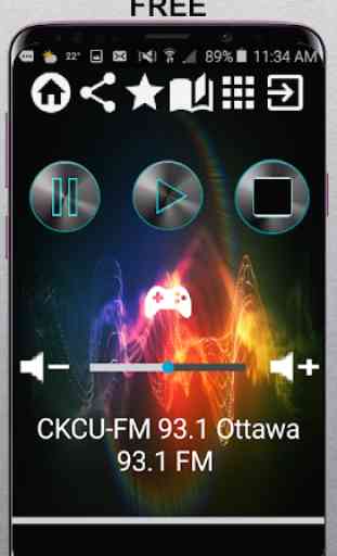 CKCU-FM 93.1 Ottawa 93.1 FM CA App Radio Free List 1
