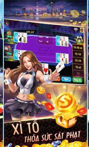 4Play - Mậu Binh Online Xập Xám Poker VN 3