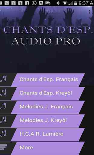 Chants D'esperance Audio Pro 1