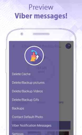 Cleaner and Backup for Viber 1