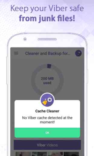 Cleaner and Backup for Viber 2
