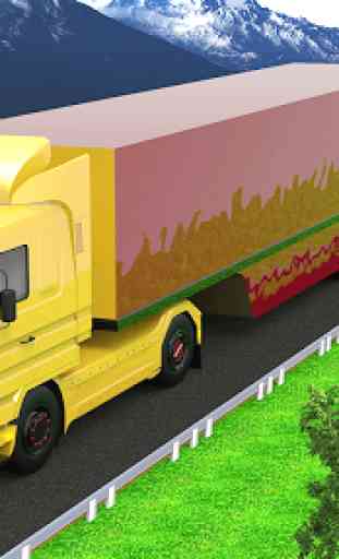 conduite de camion euro europe: sim transport 3d 3