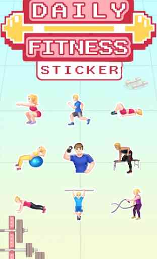 Cool Fitness Gym Emoji Sticker 2
