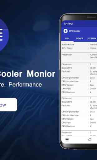 CPU Monitor - Temperature, System Monitor 1