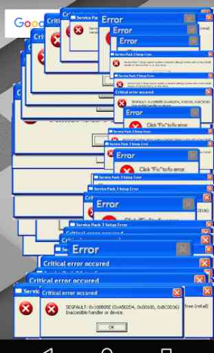Error Windows XP 2