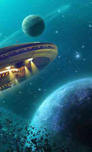 Flying Saucer Universe Defence 2: SuperHero Game 1
