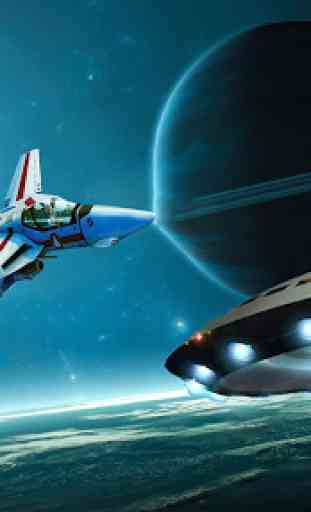 Flying Saucer Universe Defence 2: SuperHero Game 4