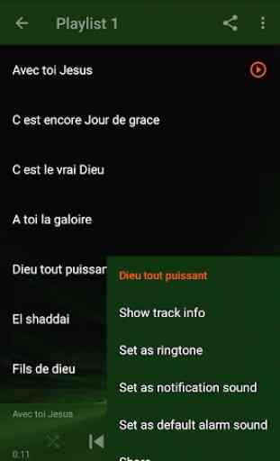 French Gospel songs - Louange et chants de louange 3