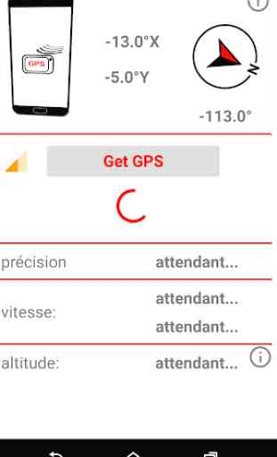 GPSstats - état GPS et capteurs sans Internet 2