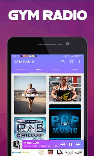 Gym Radio Workout Music App 3