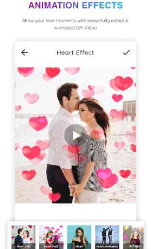 Heart Photo Effect Video Maker with Music 1