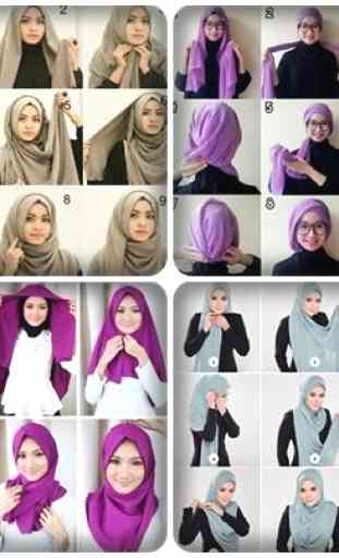 Hijab styles étape par étape 2