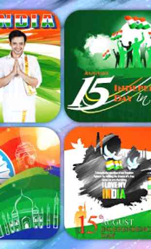Independence Day Photo Frame : Photo editor 15 Aug 4