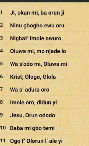 Iwe Orin Mimo Audio (Anglican Yoruba Hymnal) 2