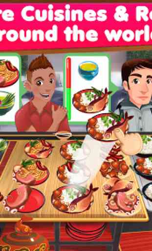 Jeux de cuisine Restaurant Aliments & Burger Chef 1