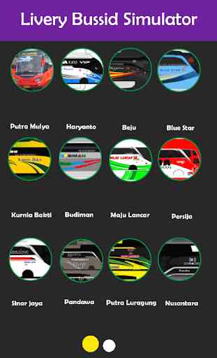Livery bussid Indonesia Terupdate 1