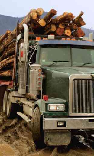 Logging Truck 2019 : Transporter Truck Simulator 4