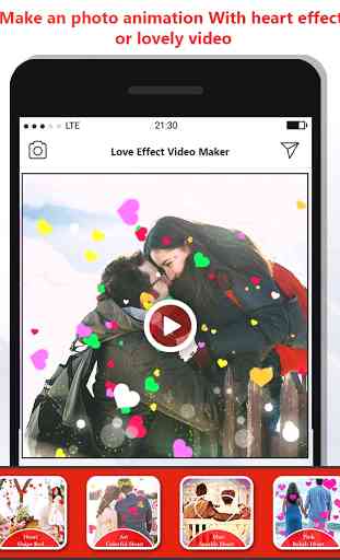 Love Photo Effect Video Maker : Photo Slideshow 1