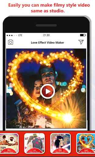 Love Photo Effect Video Maker : Photo Slideshow 2