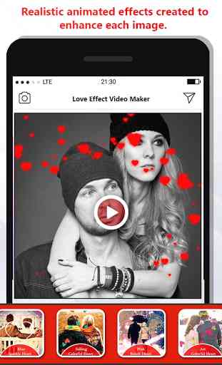 Love Photo Effect Video Maker : Photo Slideshow 3
