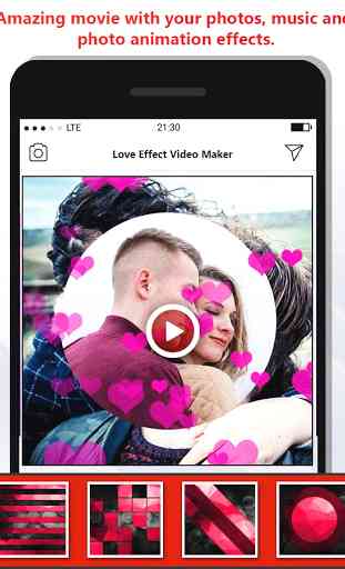 Love Photo Effect Video Maker : Photo Slideshow 4