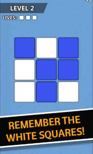 Memory Flash: Remember the pattern! 1