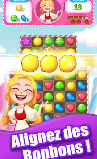 New Tasty Candy Bomb – Match 3 Puzzle game 1